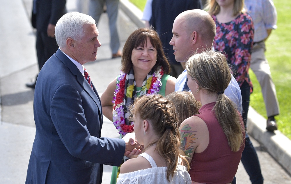 Vice President Visits Hawaii