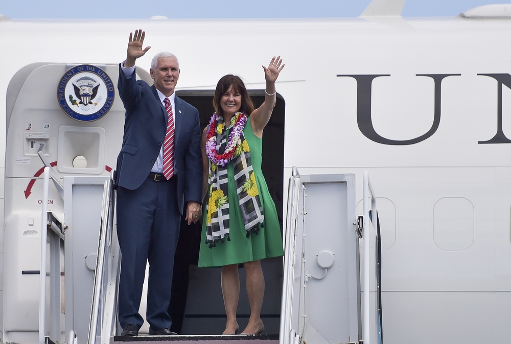 Vice President Visits Hawaii