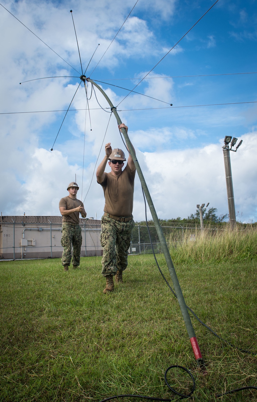 Naval Mobile Construction Battalion 1 Communication Exercise