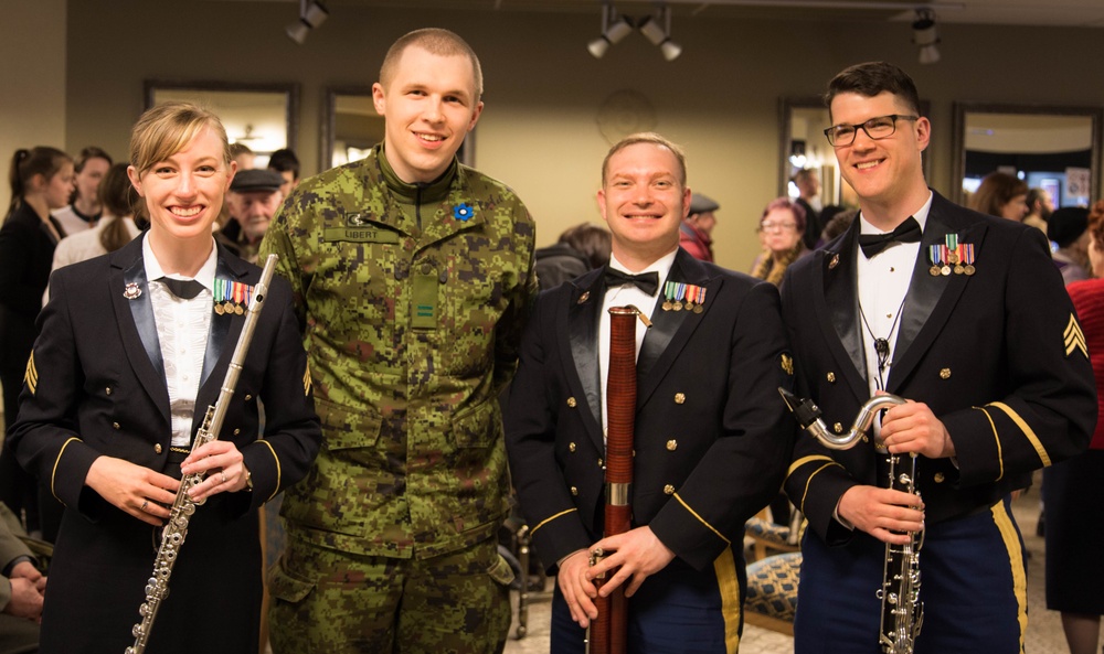 U.S. Army Europe Band and Chorus Baltic Spring Tour 2017