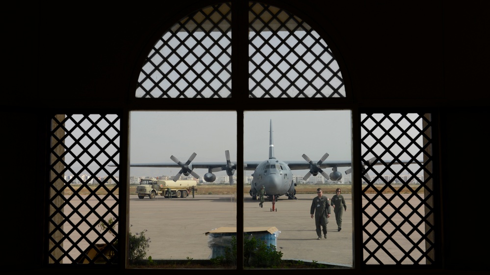 Air National Guard Airmen support exercise African Lion 17