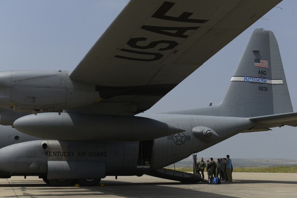 Airmen support exercise African Lion 17