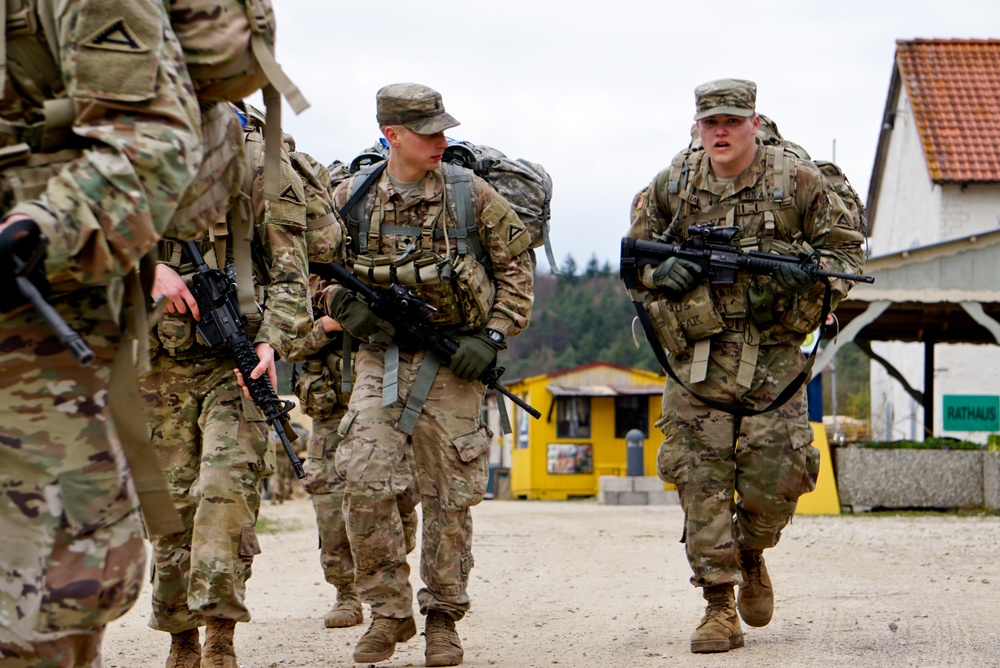 Hohenfels famed OPFOR compete for Best Squad Competition