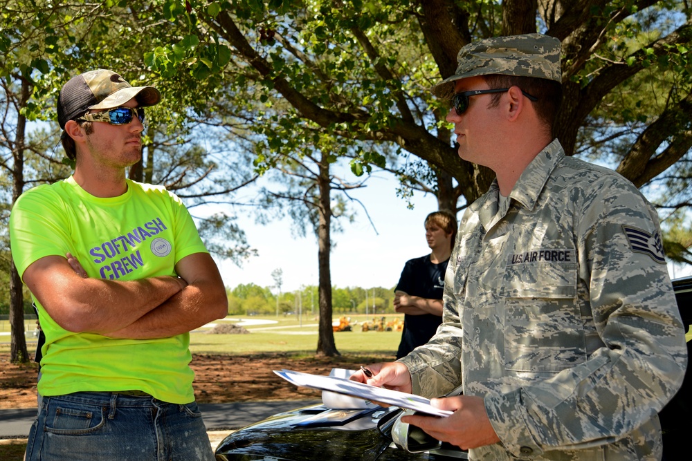 337th RS helps recruits grow brighter futures