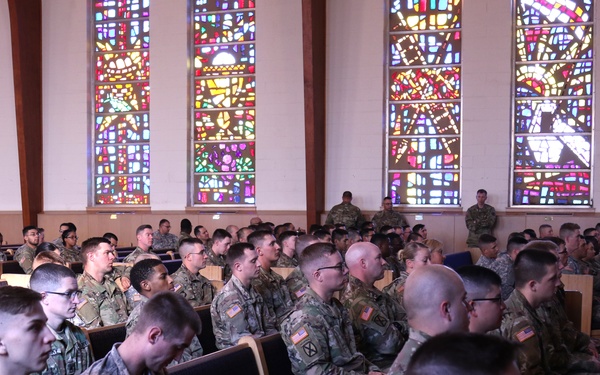 ‘Devil’ brigade brings guest speaker to Fort Riley to share her story of triumph over tragedy