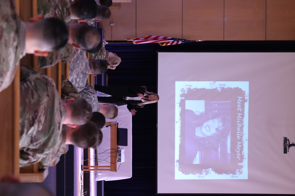 ‘Devil’ brigade brings guest speaker to Fort Riley to share her story of triumph over tragedy
