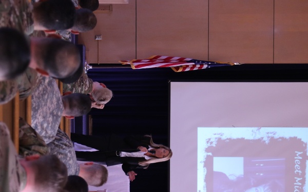 ‘Devil’ brigade brings guest speaker to Fort Riley to share her story of triumph over tragedy