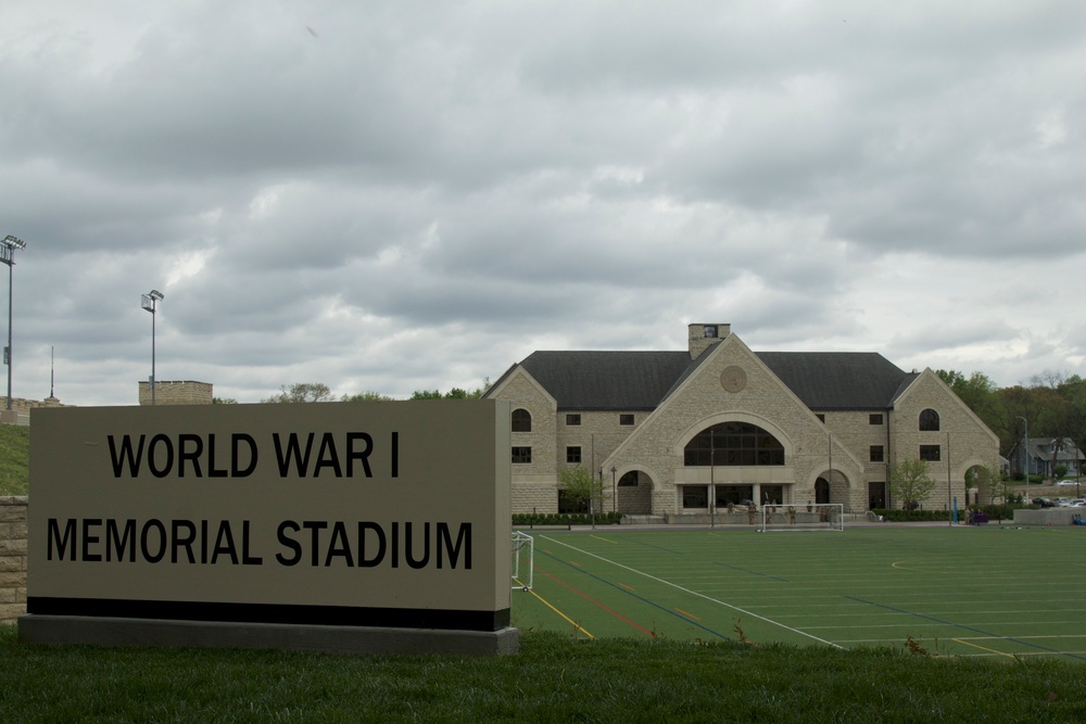 ‘Big Red One’ and K-State dedicate stadium for World War I student veterans