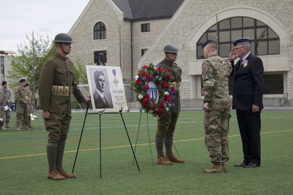 ‘Big Red One’ and K-State dedicate stadium for World War I student veterans