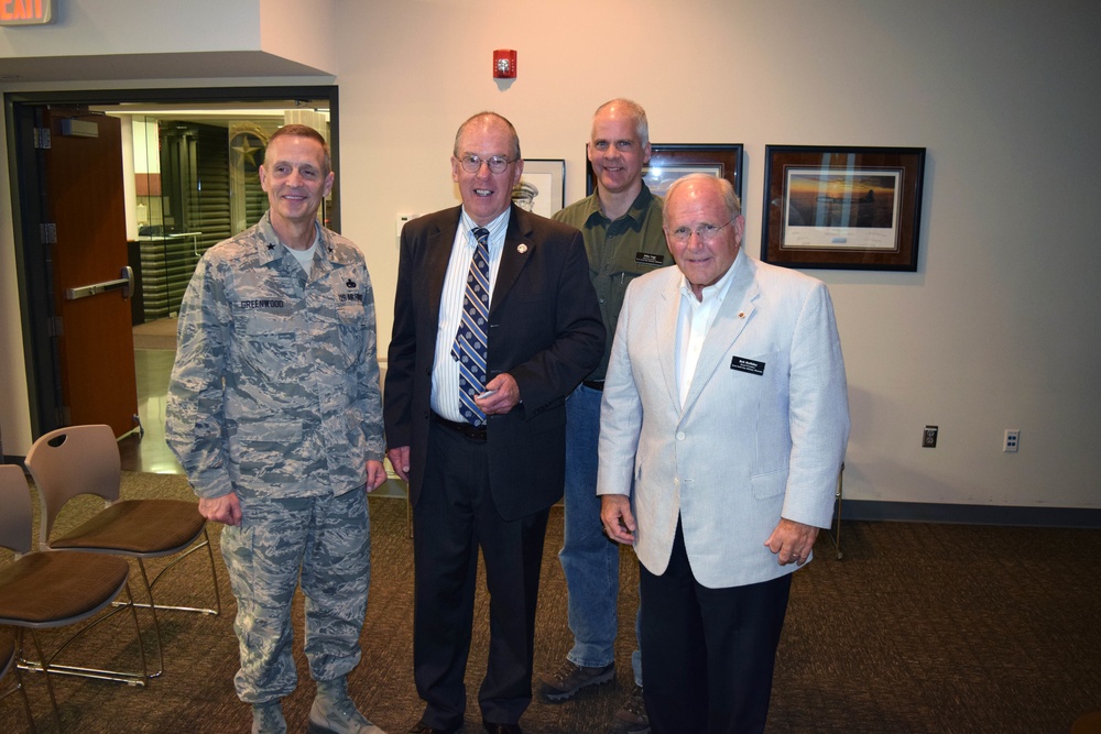 Tudor meets with Iowa Gold Star Museum Staff