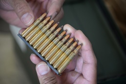 Munitions team in action