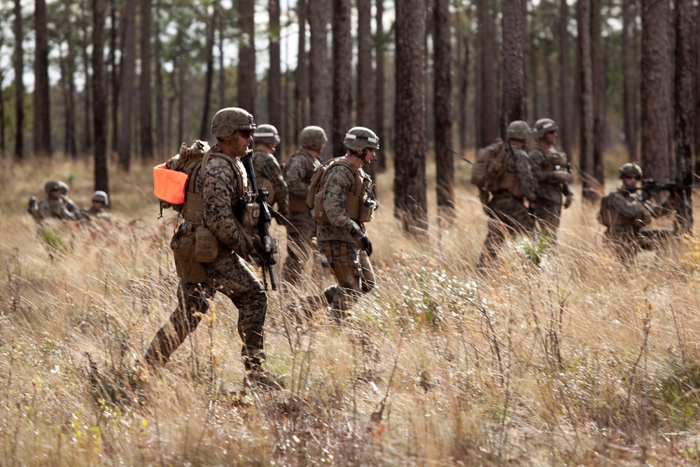 School of Infantry-East Combined Arms Exercise