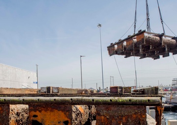 San Diego Bay Barge Salvage