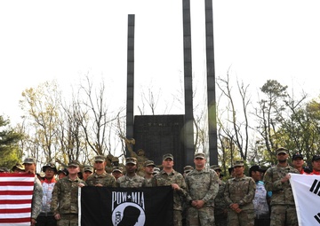 Soldiers from 116th Infantry Regiment and ROK counterparts conduct KIA remains recovery operations