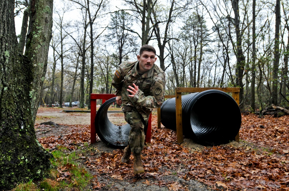 Combined Best Warrior Competition 2017 Obstacle Course