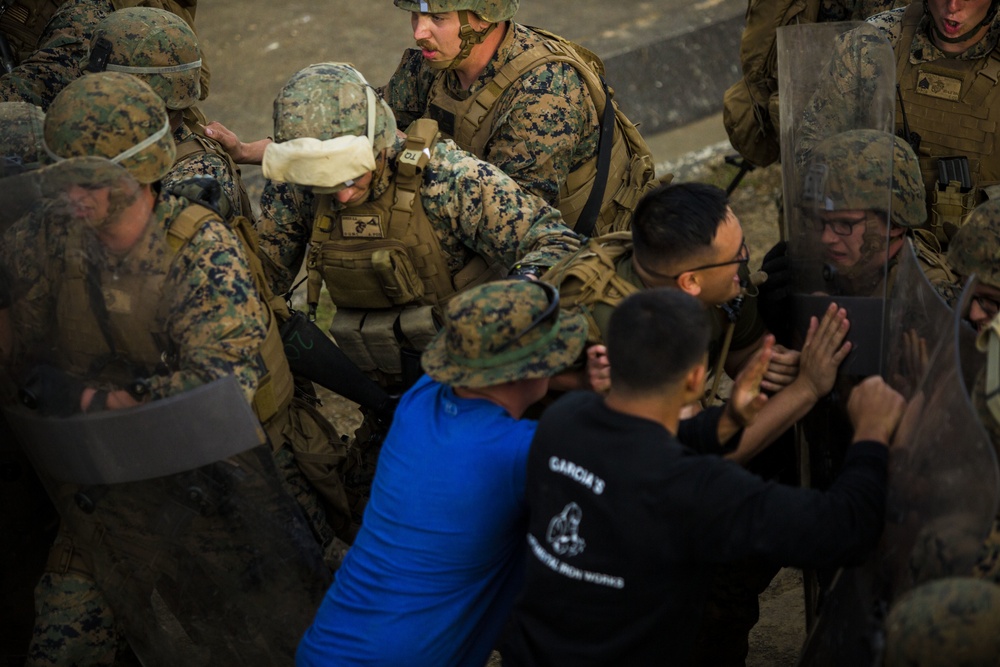 Ready to Fight | 3d Law Enforcement Battalion Marines tested for combat readiness