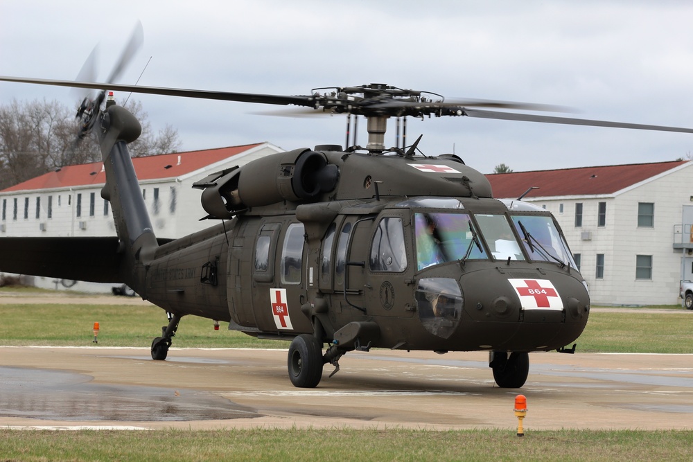 Helicopter Ops at Fort McCoy