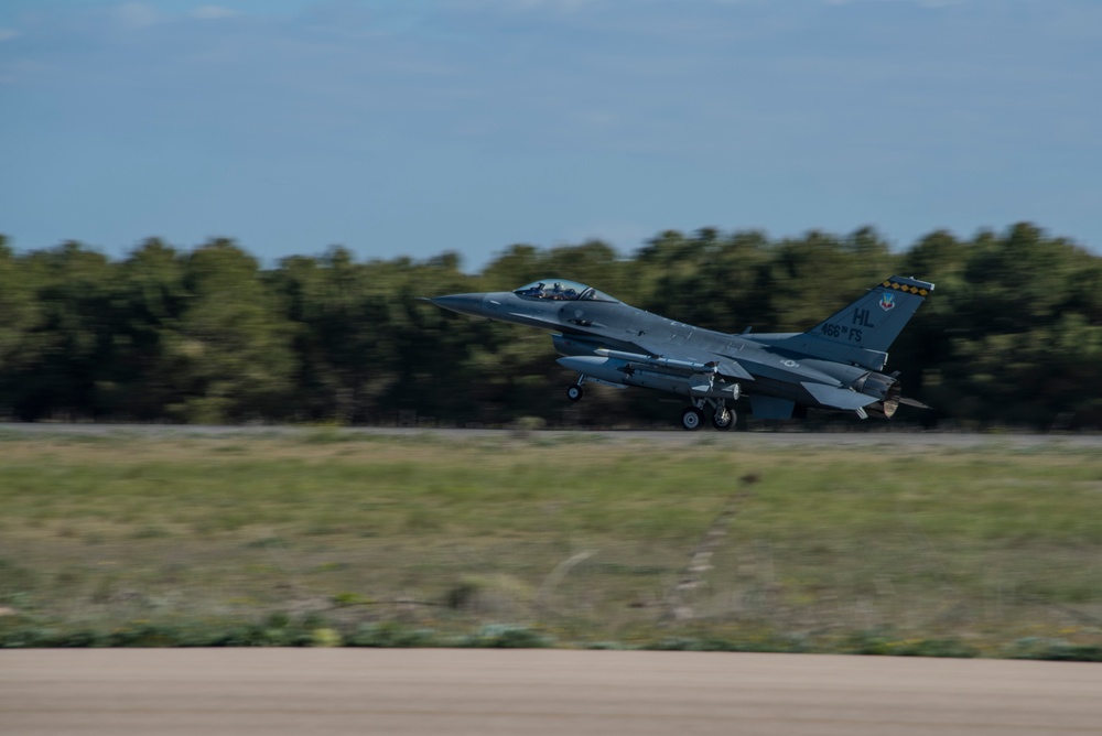 Airmen form Hill Air Force Base arrive in Spain