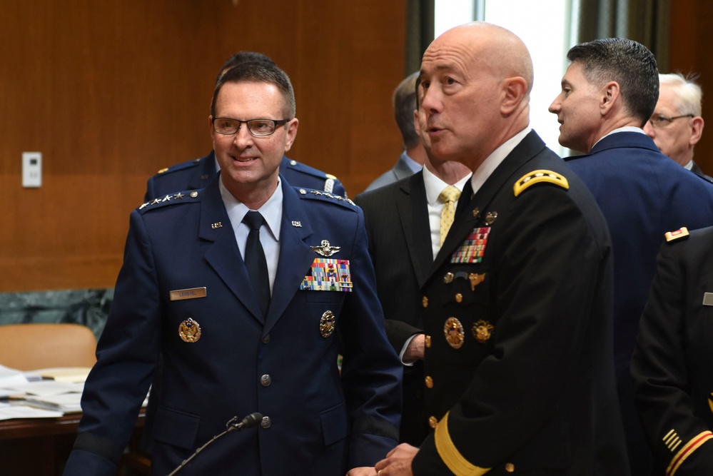 National Guard Bureau, Reserve forces chiefs discuss programs and readiness at hearing