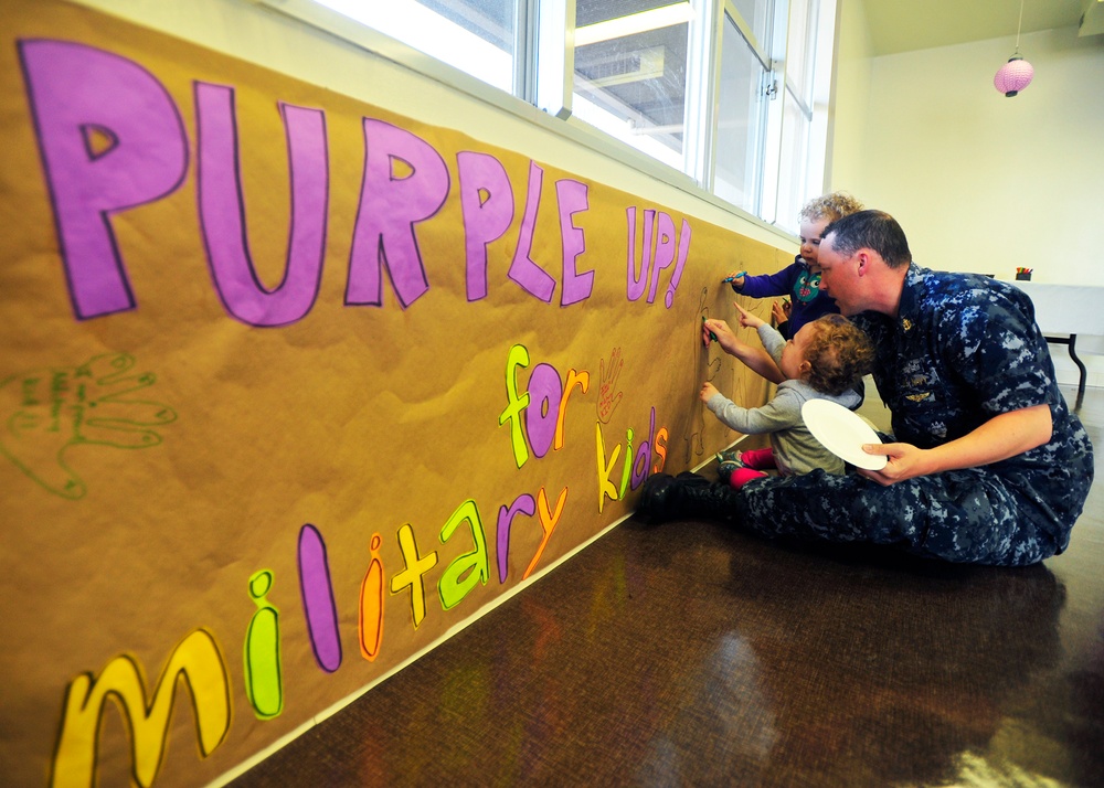 Navy recognizes the Month of the Military Child