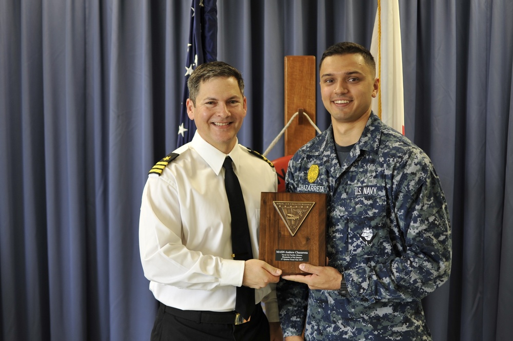 Naval Air Facility Misawa Sailor Awarded