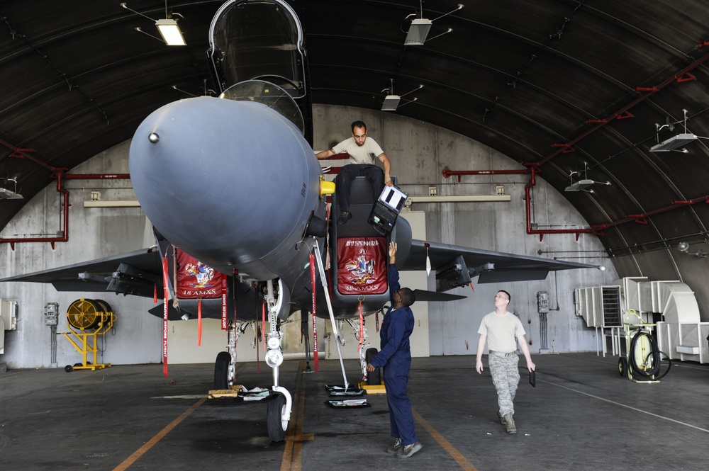Training up: Kadena Squadron maintains Airmen's proficiency