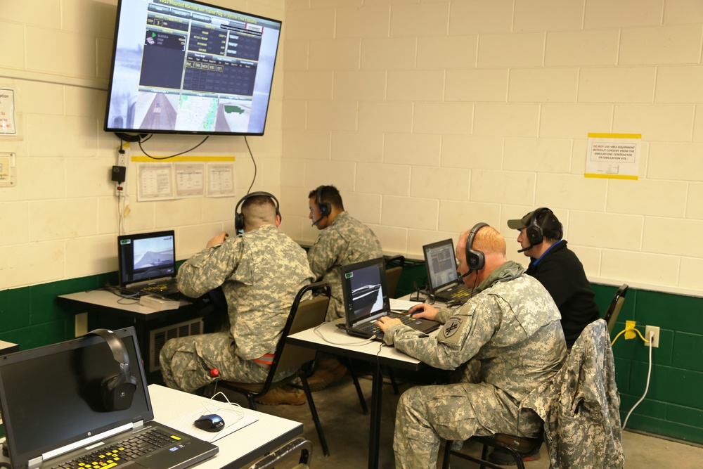 Operation Cold Steel Soldiers prepare for live-fire ops with VBS3 training at Fort McCoy