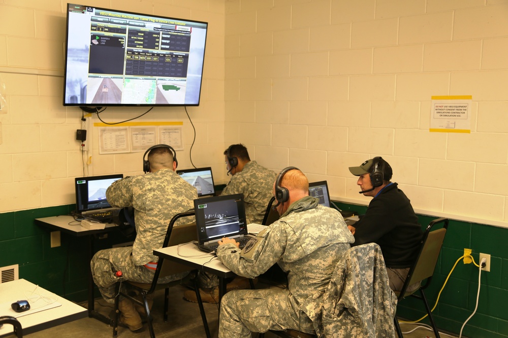 Operation Cold Steel Soldiers prepare for live-fire ops with VBS3 training at Fort McCoy