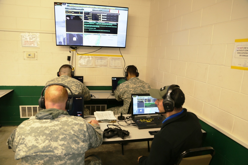 Operation Cold Steel Soldiers prepare for live-fire ops with VBS3 training at Fort McCoy