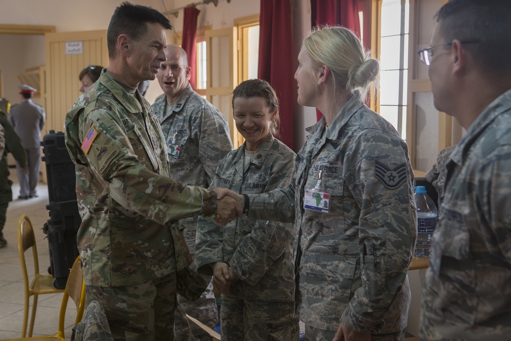 MajGen. Whitman visits HCA site in Tata