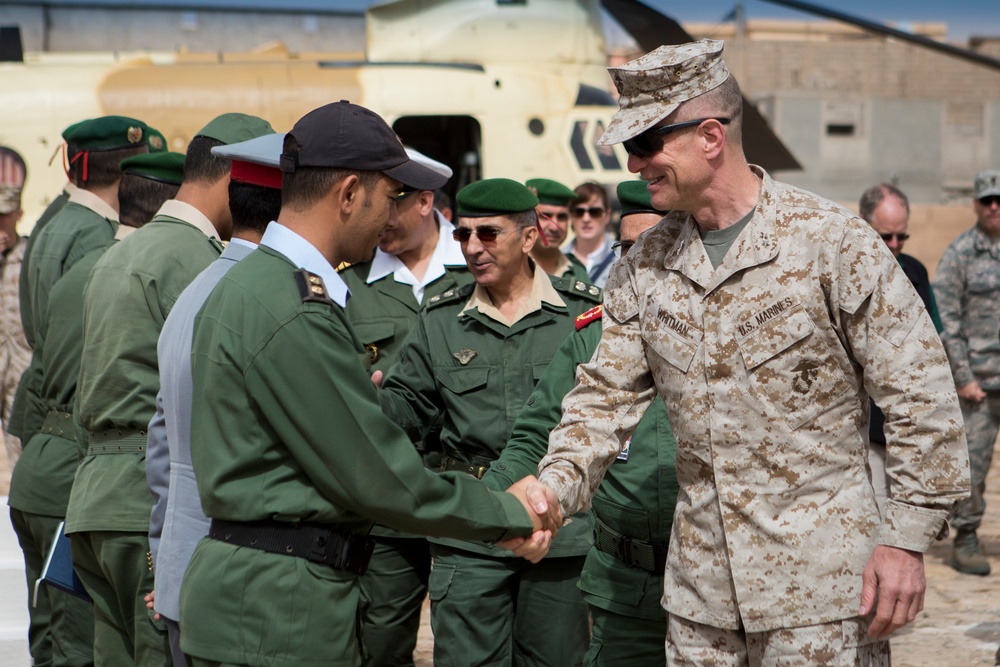 MajGen. Whitman visits HCA site in Tata