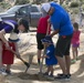 Combat Center Marines help clean up community