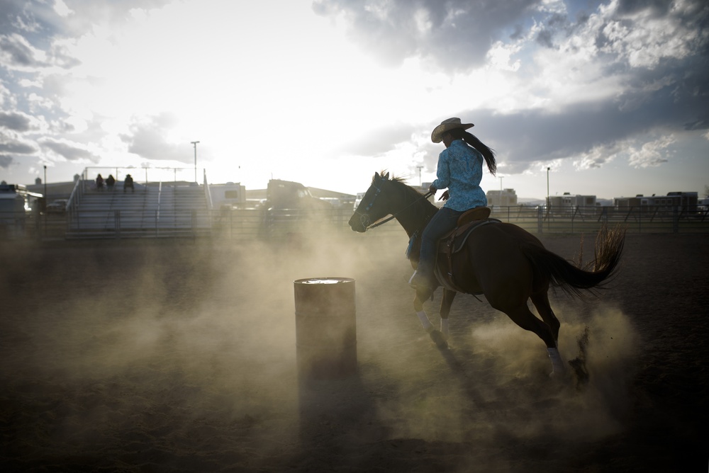 Not their first Rodeo: Daughters of commander serve country with support