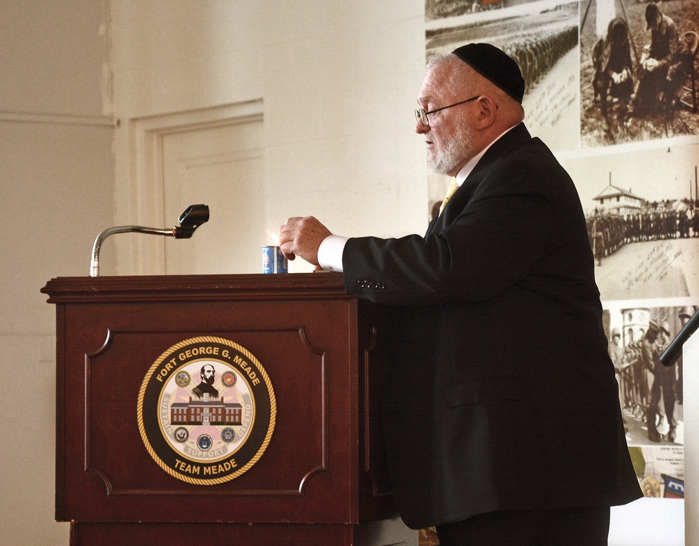 704th MI hosts the Holocaust Days of Remembrance, &quot;The Strength of the Human Spirit&quot;