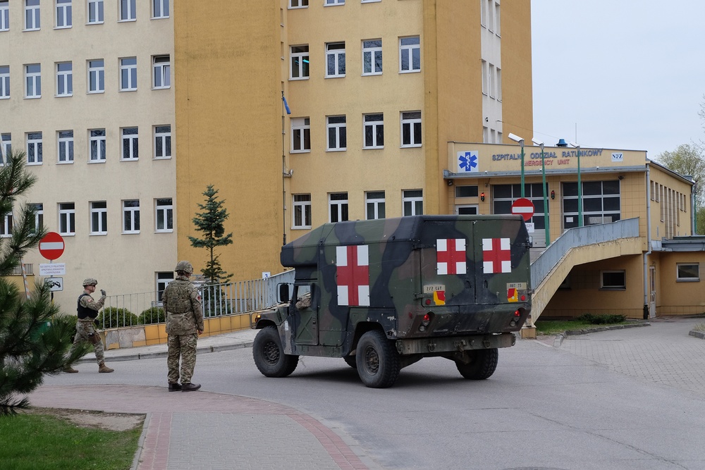 Minutes matter to medics of multinational Battle Group Poland