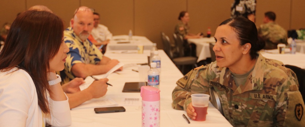 Participant discuss G-8 Synchronization