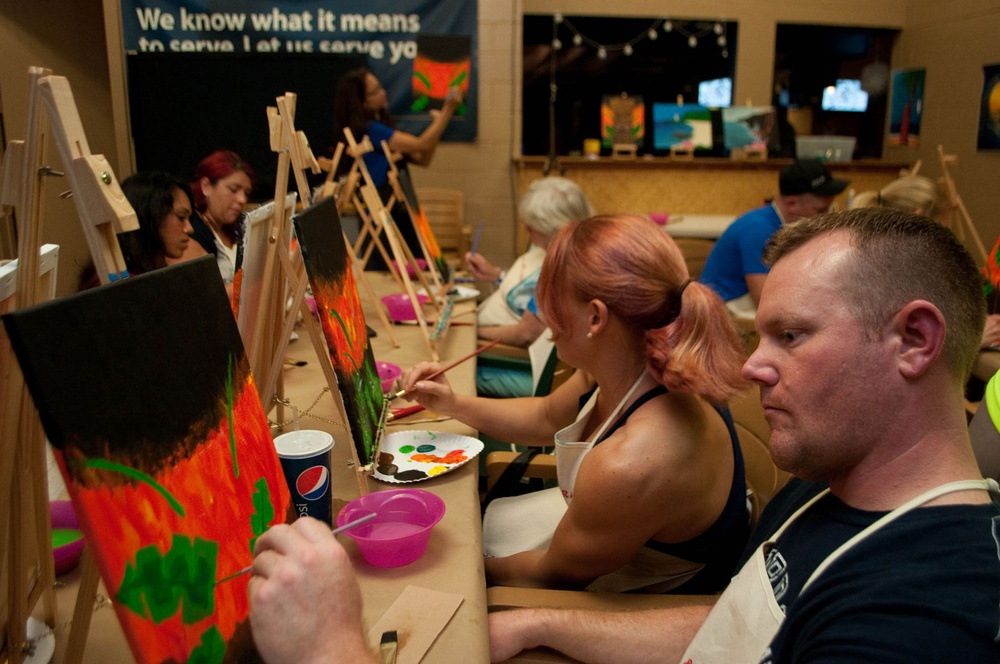 Unleash your inner artist: MWR Paint &amp; Sip is at Tropics