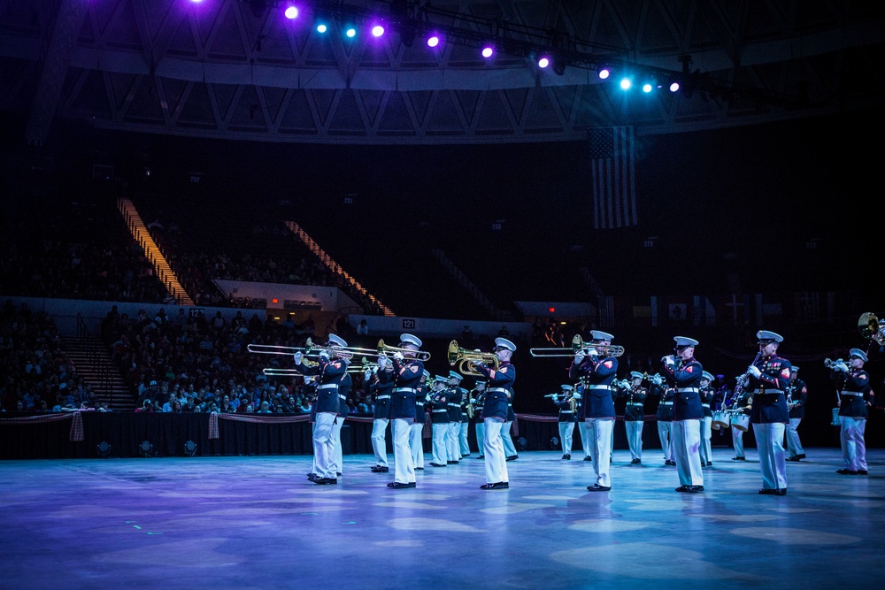 Quantico Marine Corps Band School Visit April 26, 2017