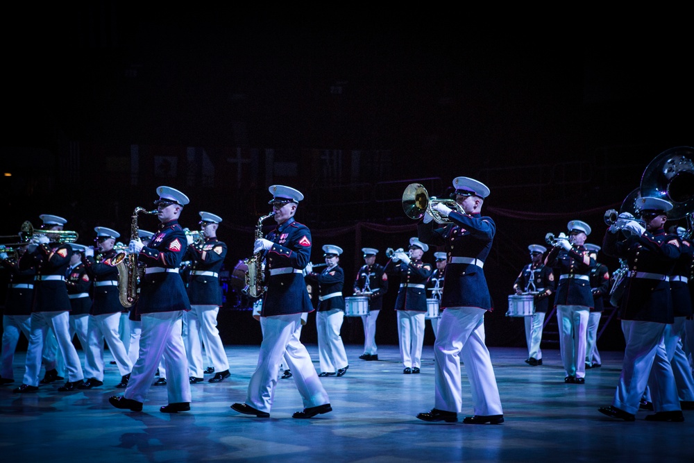 Quantico Marine Corps Band School Visit April 26, 2017