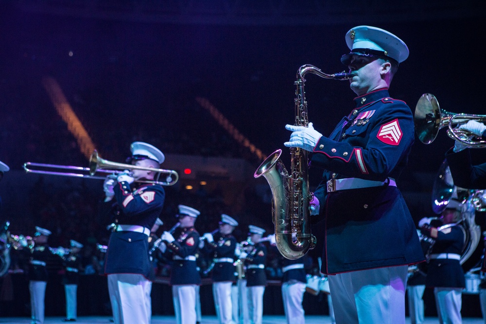 Quantico Marine Corps Band School Visit April 26, 2017