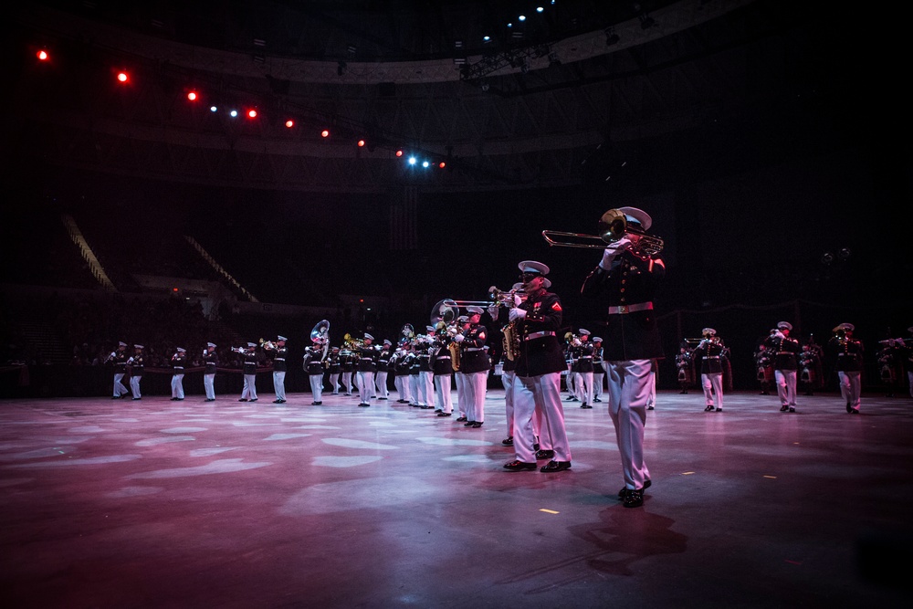 Quantico Marine Corps Band School Visit April 26, 2017