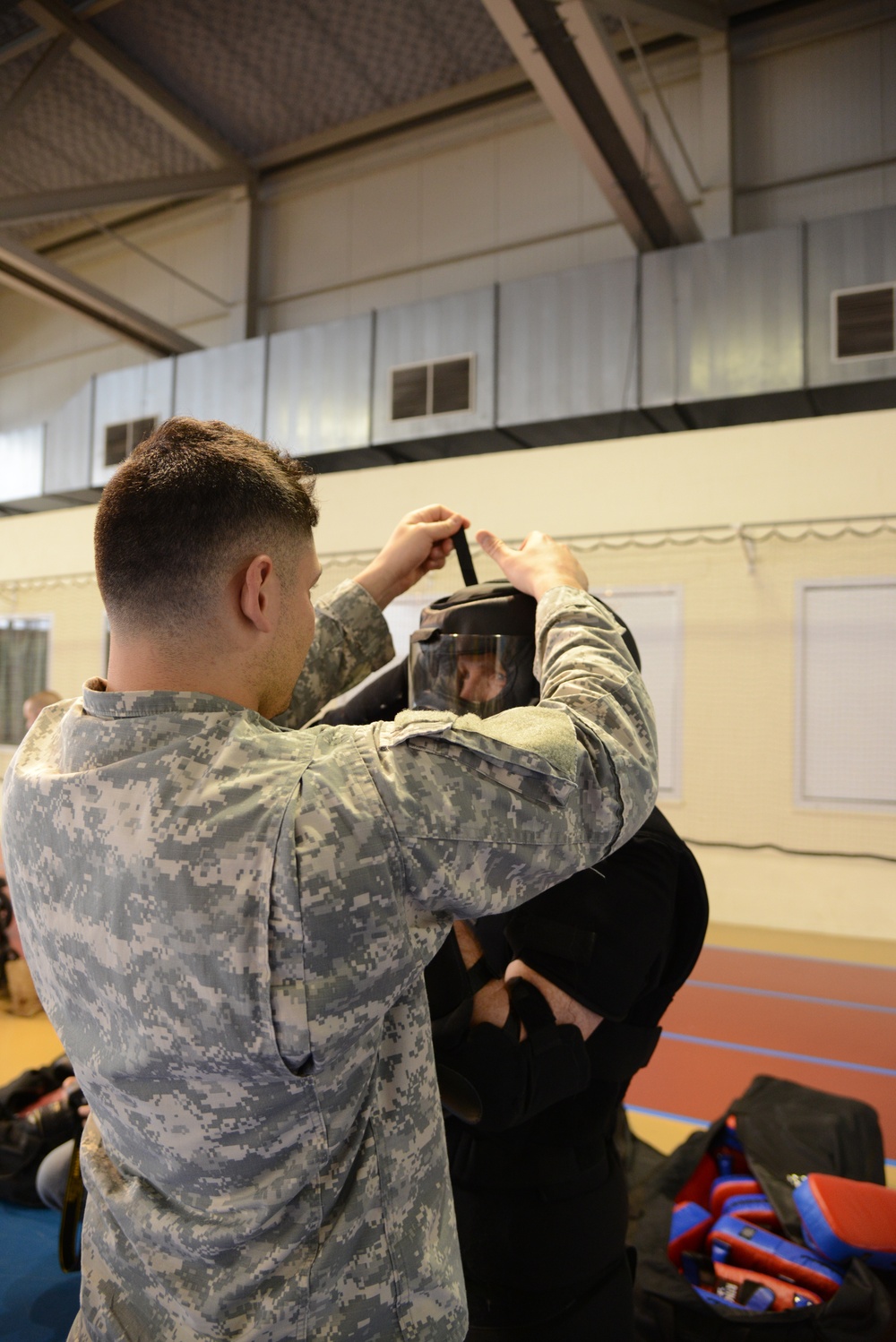 AFNORTH Combative Level I exercise React to contact
