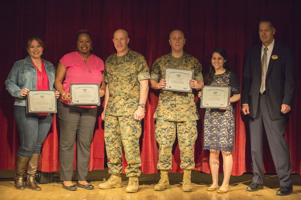 volunteers recognized for their service