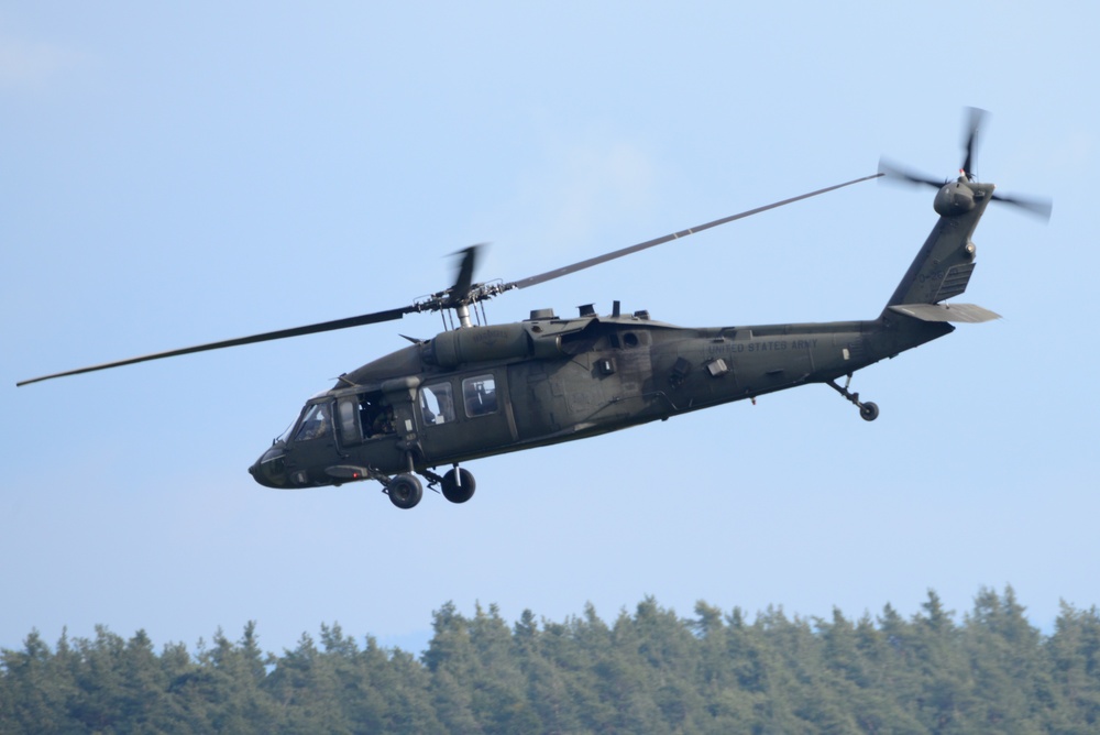 UH-60 Black Hawk Helicopter Maintenance Test Flight