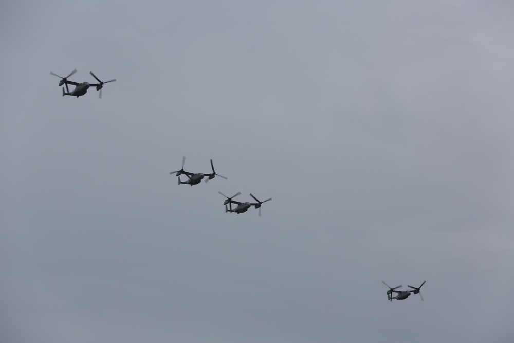 MV-22 Ospreys Complete First Trans-Pacific Flight