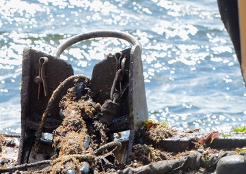 Coast Guard Aids-to-Navigation Team Bristol conducts buoy maintenance