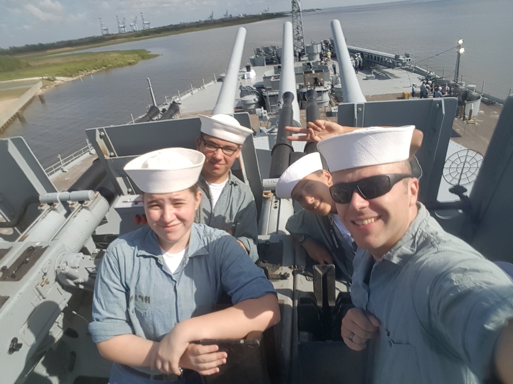 IWTC Corry Station Sailors Mentor Sea Cadets, Honor World War II Veterans
