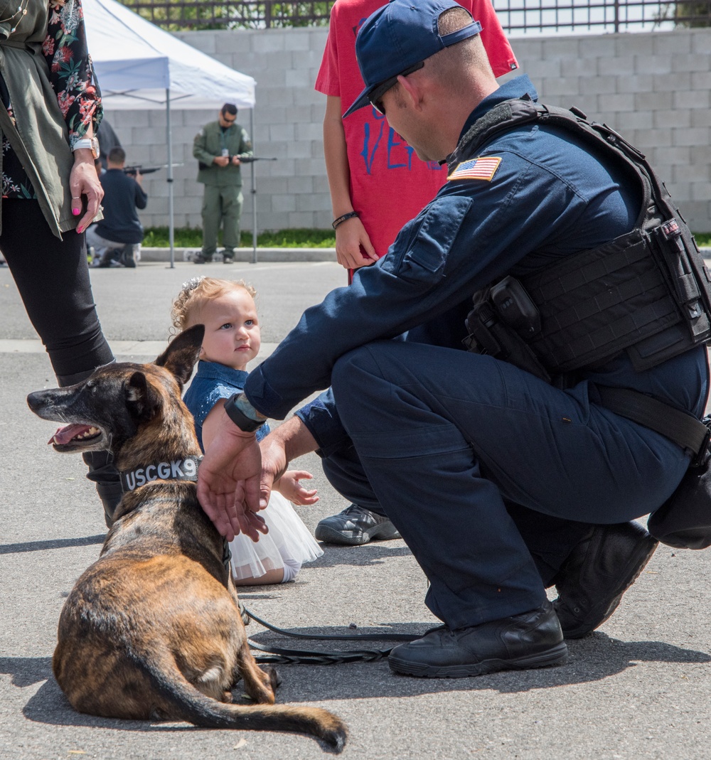 Coast GUard participates in DHS Family Day