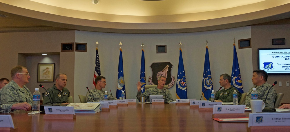 PACAF leaders gather, discuss future of warfighting in Pacific theater