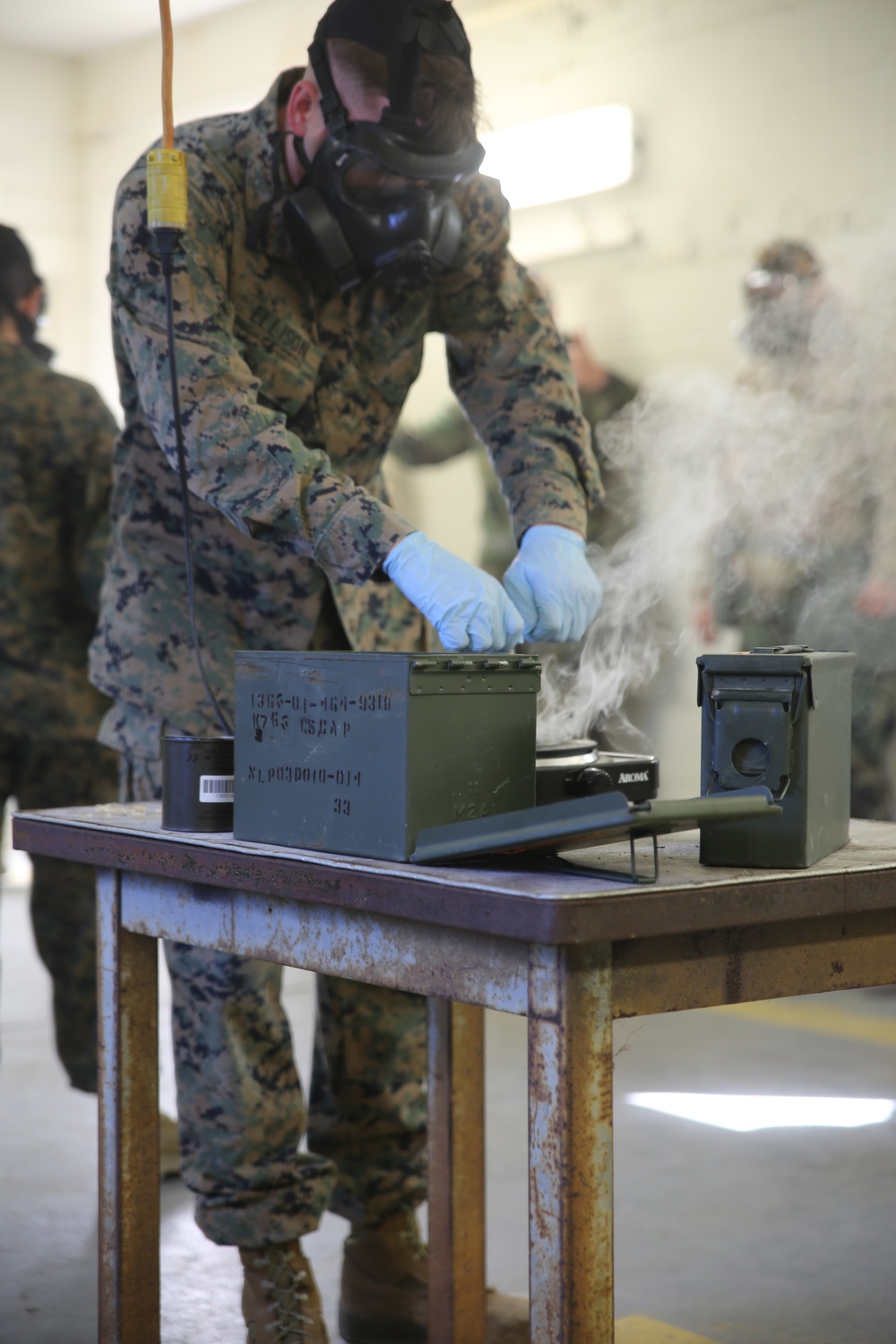 Marines enhance CBRN skills